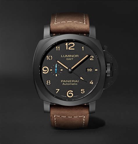 panerai luminor 1950 3 days gmt 24h automatic acciaio|panerai 1950 3 day automatic.